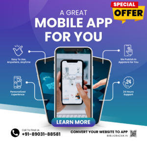 Purple And White Modern Mobile App Promotion Instagram Post