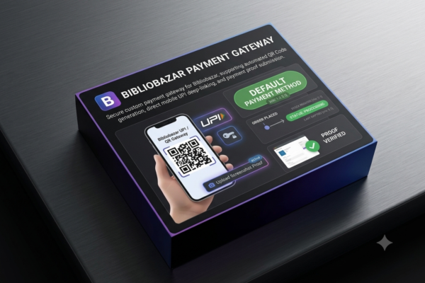 Gemini Generated Image mpdzmpdzmpd Product Title Bibliobazar Custom UPI QR Payment Gateway for WooCommerce-2
